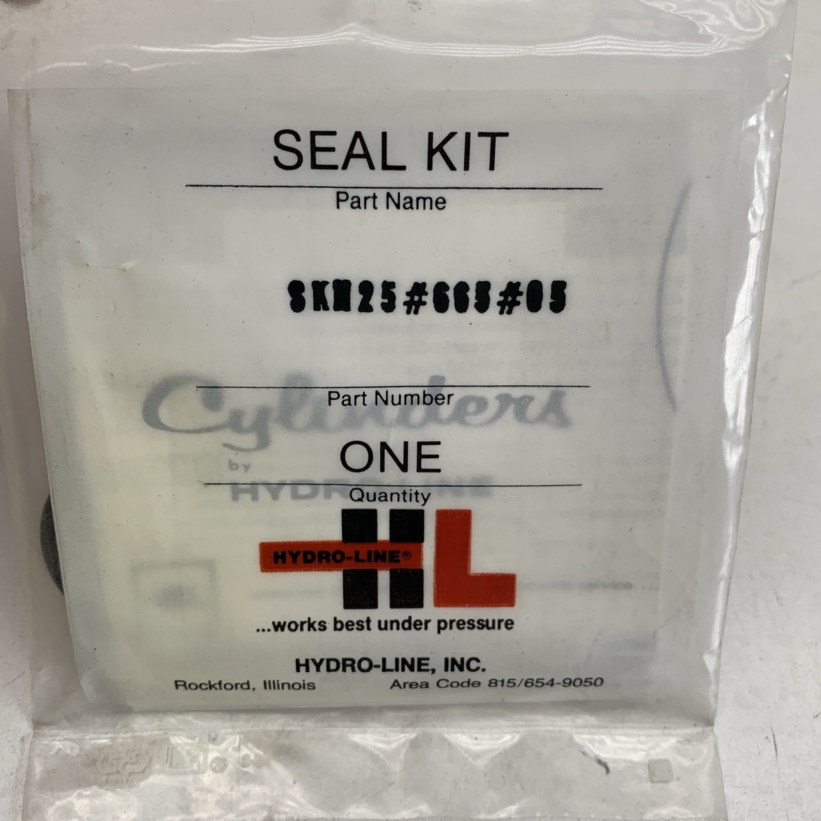 Hydro-Line OEM Original SKN25#665#05 Cylinder Seal Kit Hydro-Line SKN25 665 05