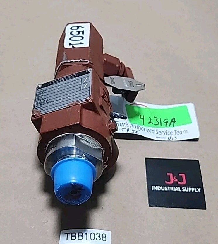 *PREOWNED* Farris Engineering 285003-M40 Relief Valve .75 x .109 x 1″ + Warranty