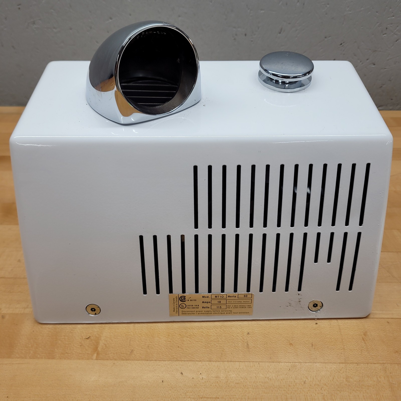 ASI MT1O Hand Dryer, Surface Mount,110-120V, Push Button – USED