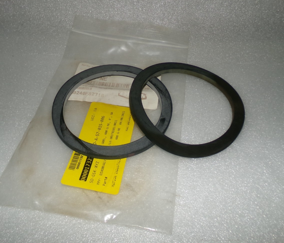 Dixon 400-G-NE Cam & Groove Gasket 4″ 100mm Black Neoprene NEW