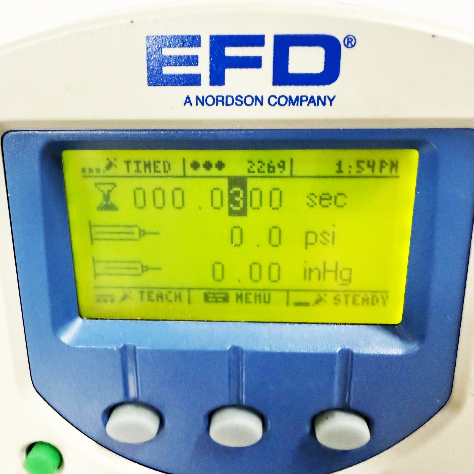 EFD Ultra 2400 Workstation Precision Digital Fluid Dispensing Unit + Foot Pedal
