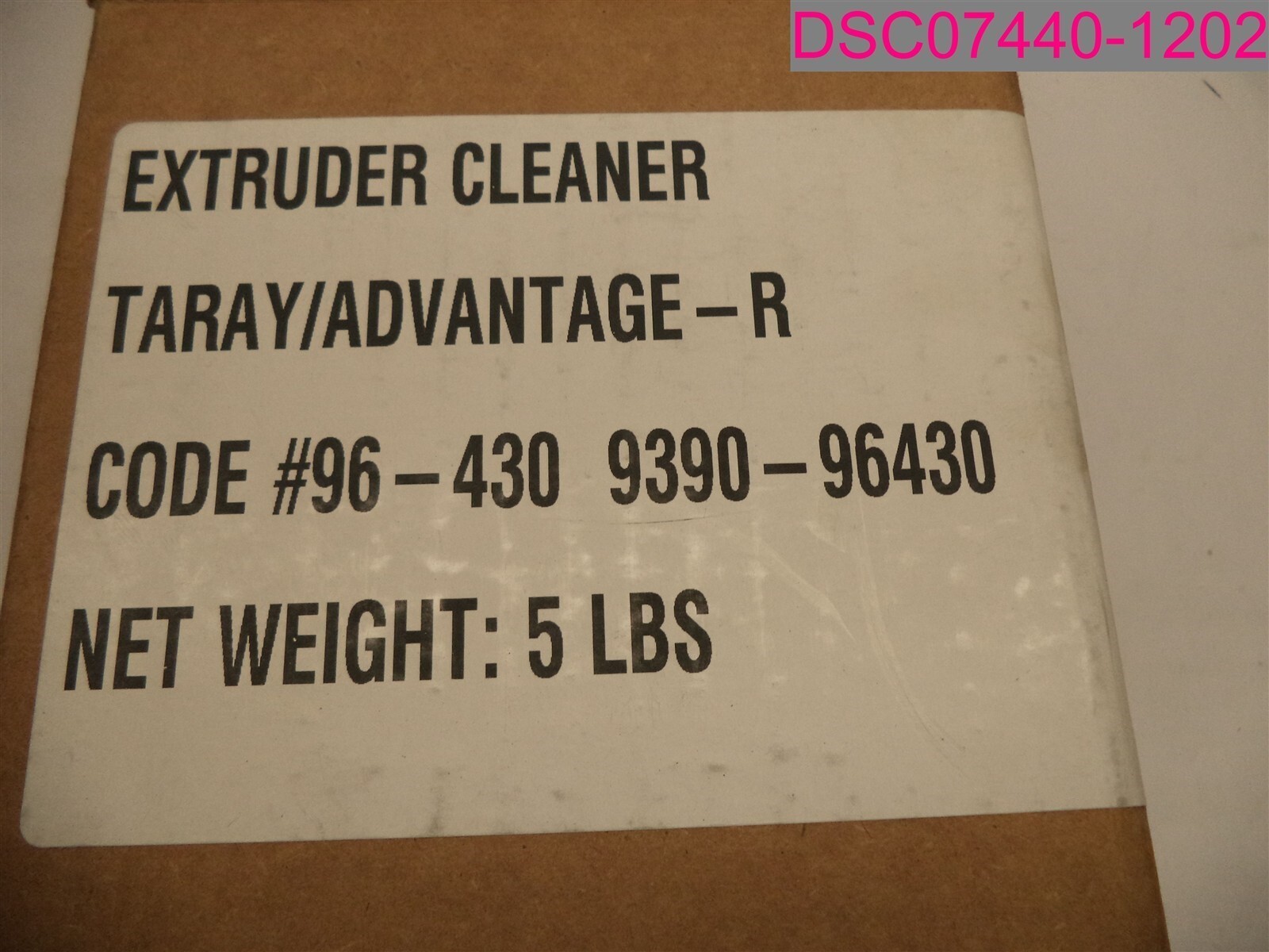 QTY=50 (5 Boxes of 10) Taray Advantage R Extruder Cleaner #96-430 9390-96430