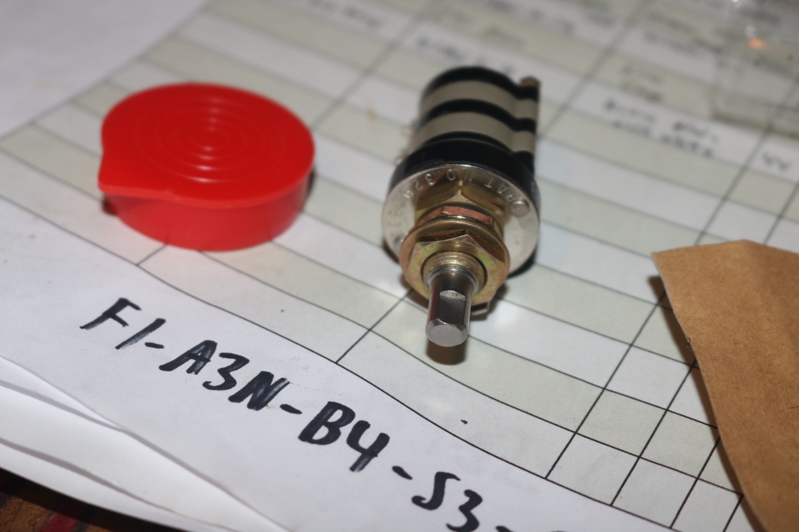 NOS Grayhill rotary switch PN 42HS36-02-1-3S 5930-01-118-6362