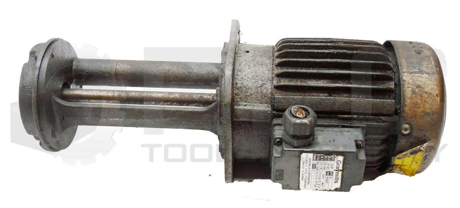GRAYMILLS IMV50-F IMMERSION COOLENT PUMP OUTPUT 1/2HP 230/460V 2.0/1.35AMP