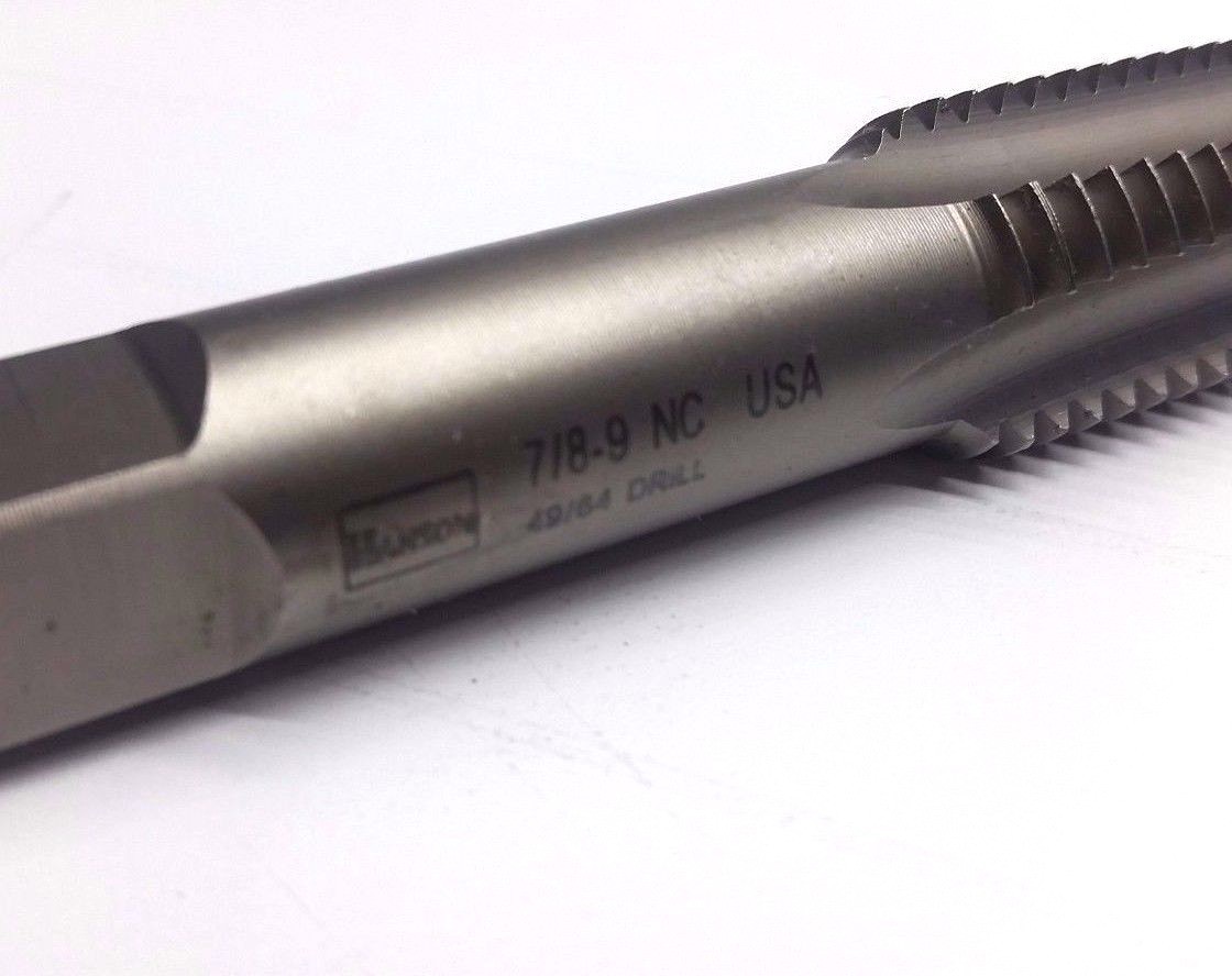 Hanson 7/8-9 NC 49/64 Drill High Carbon Steel New