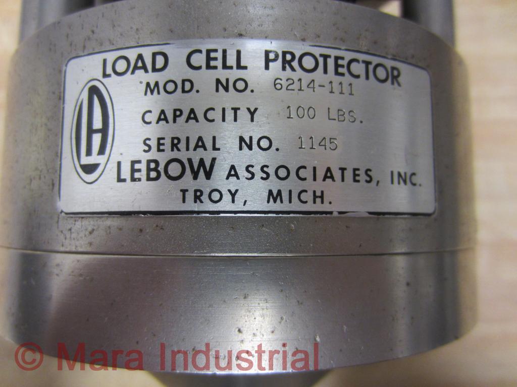 Lebow Associates 6214-111 Load Cell Model 3397