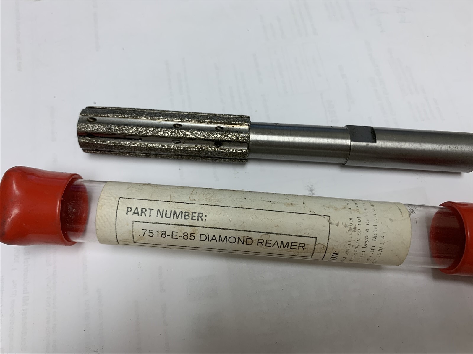 NEW IN PLASTIC ACCU-CUT Diamond Adjustable Reamer .7518-E 85 W7-3