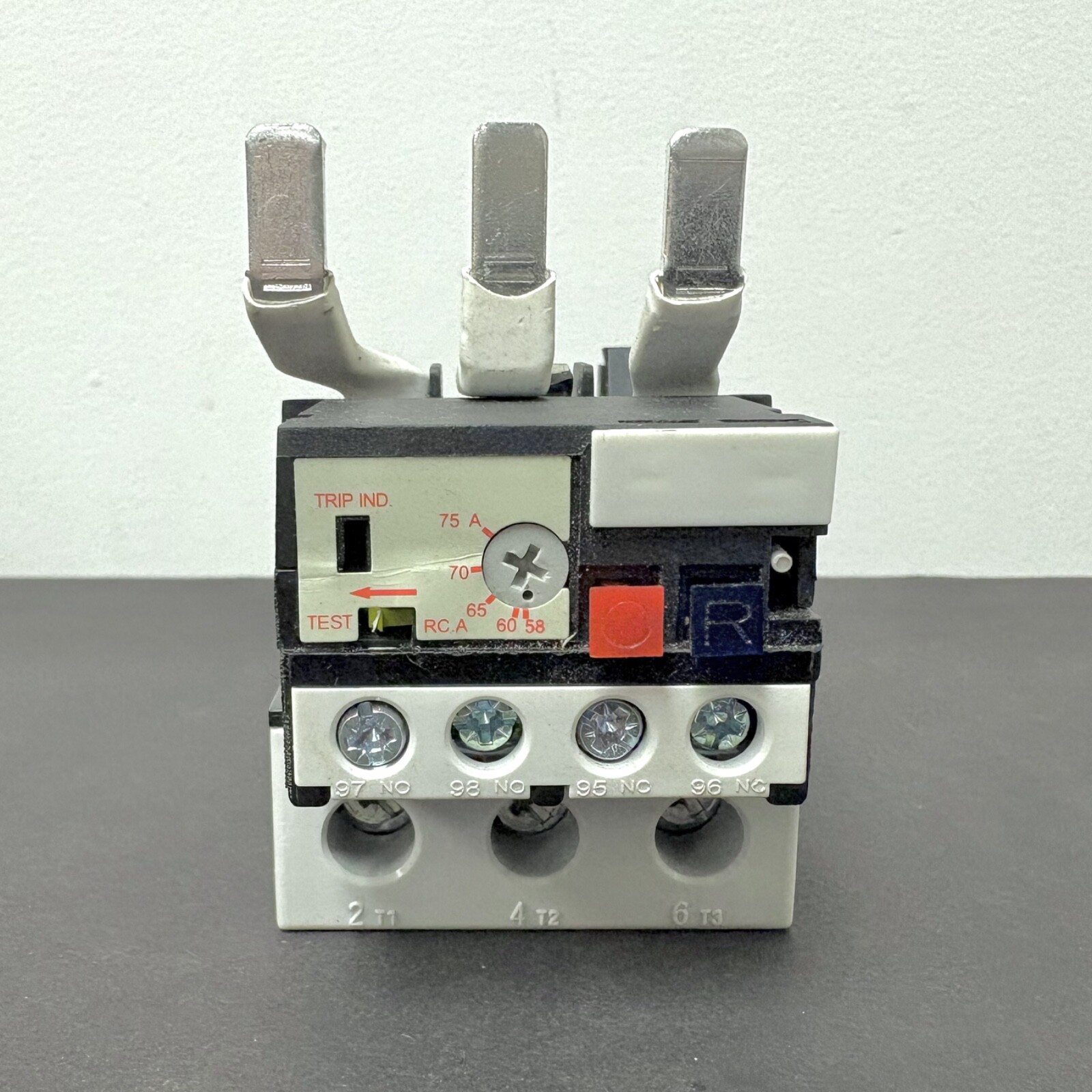 Advanced Controls Thermal Overload Relay Type RHU-80/3, Three Pole, 58-75 AMP