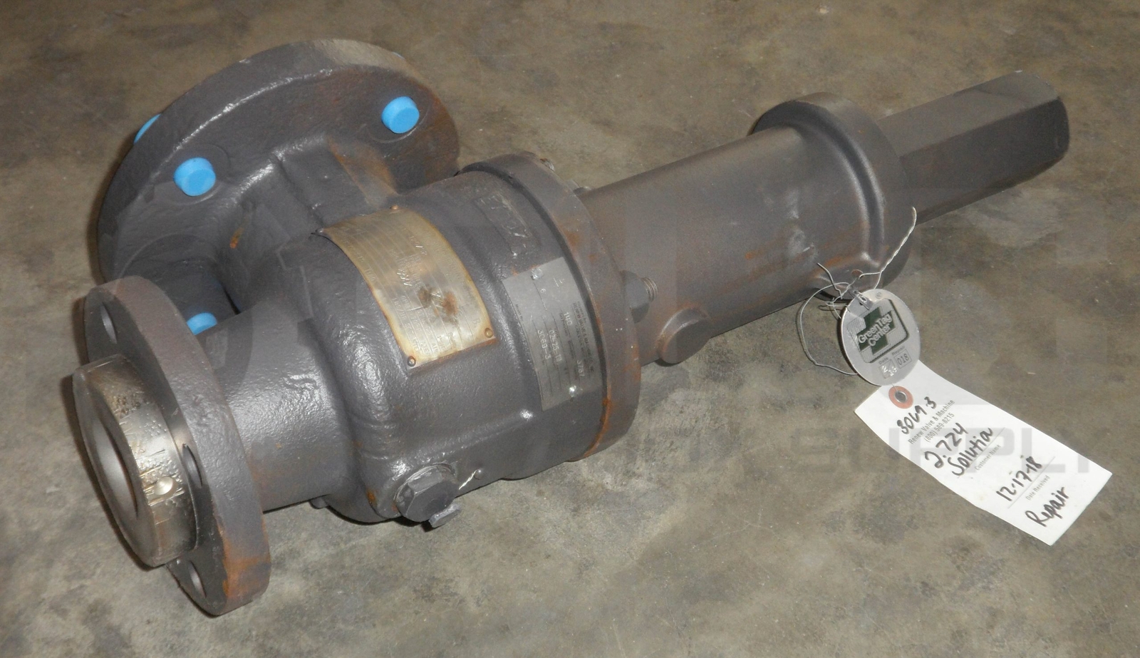REPAIRED TELEDYNE FARRIS 26JA10-120/S2 VALVE SIZE 2J3 150PSIG *READ*