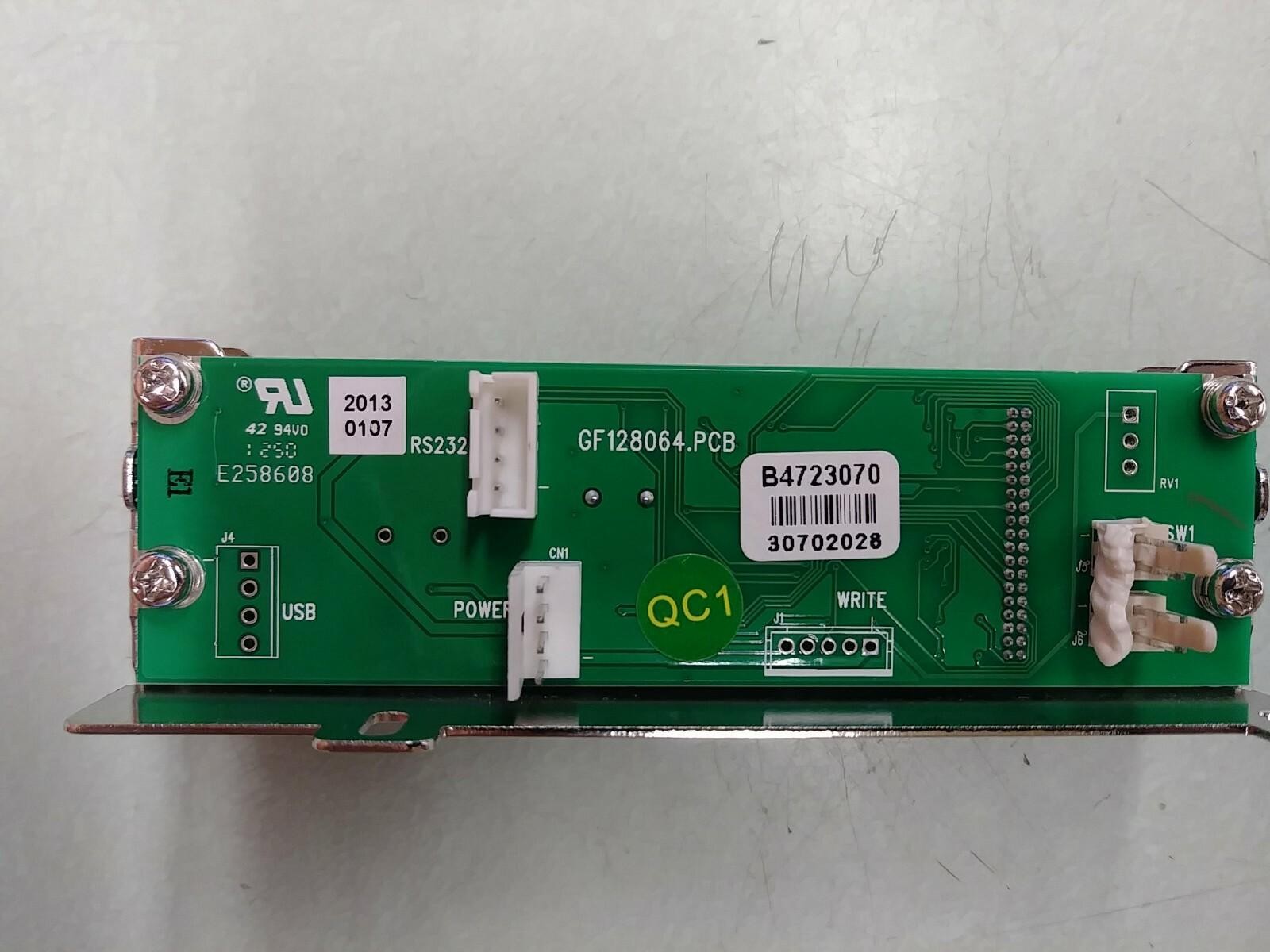 GF128064.PCB P12806401-00B v0.0 Digital Display FOR Checkpoint