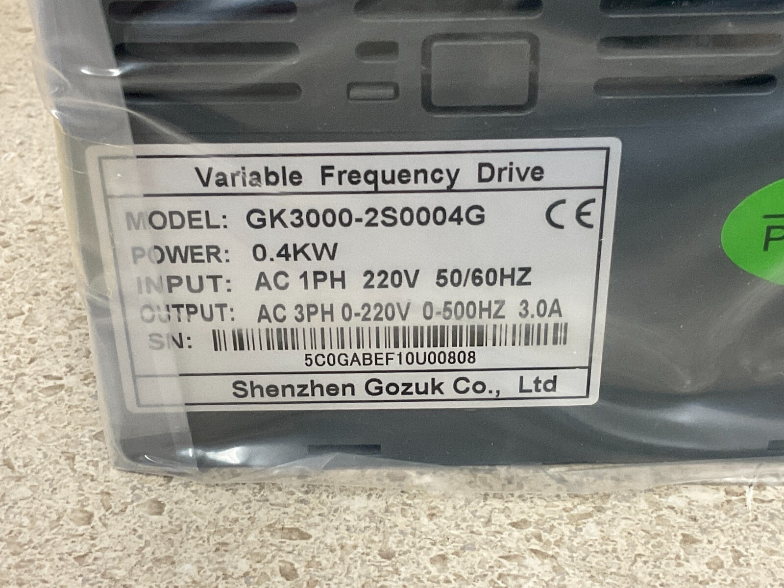 Shenzhen Plot Electronic GK3000-2S0004G NEW
