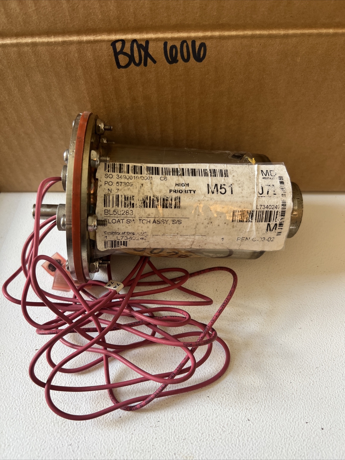 Float Switch Assy BL50283