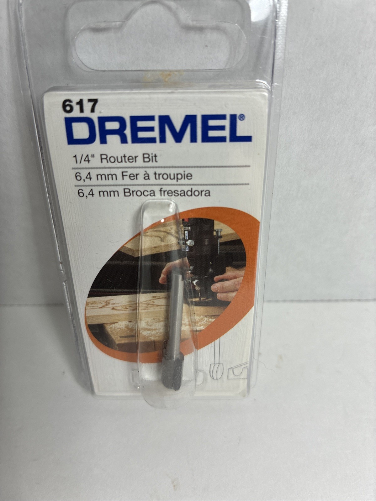 DREMEL 627 1/4” Router Bit. NIP
