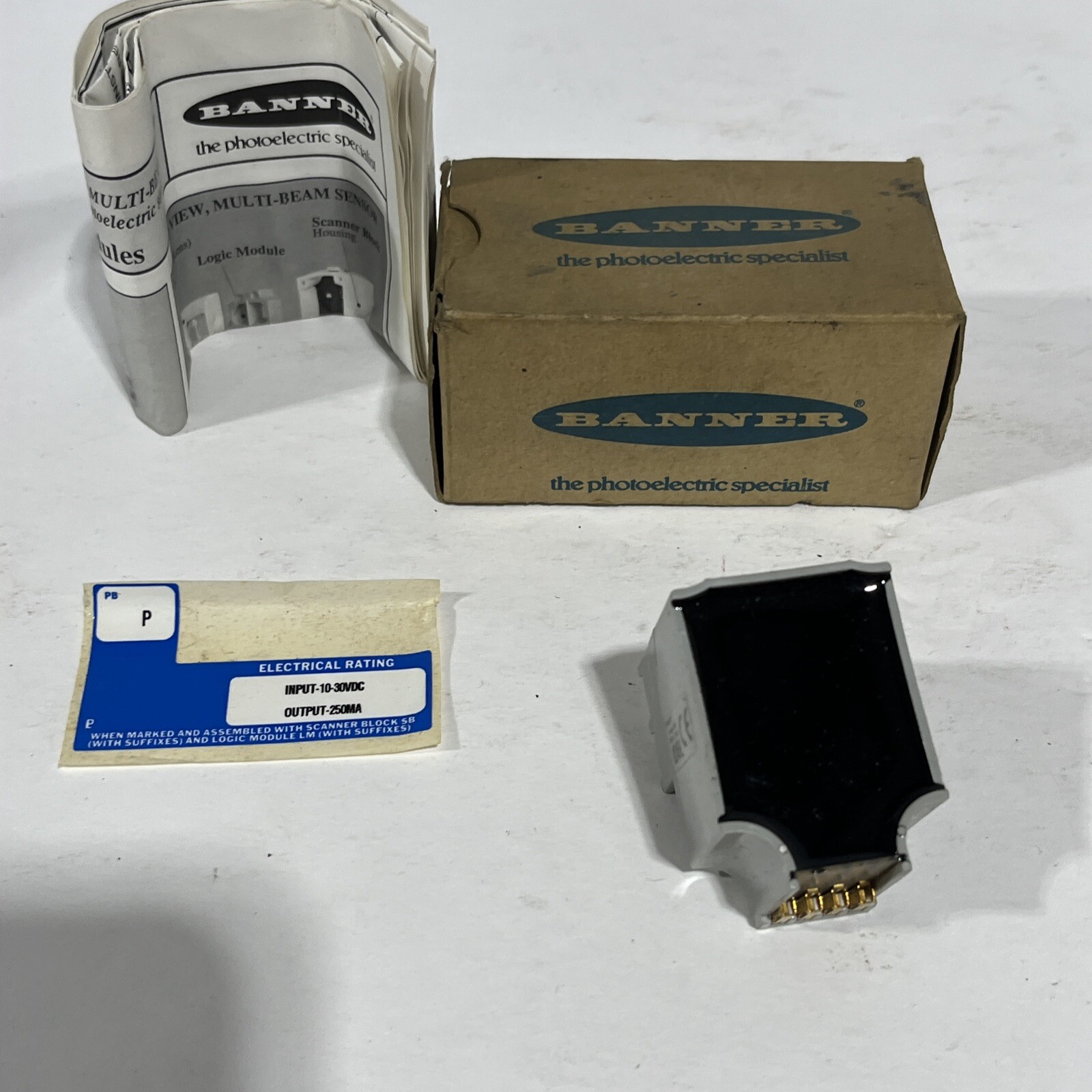 Banner Engineering PBP 16392 Multi-Beam Power Block 3A, 4 Wire, 10-30VDC