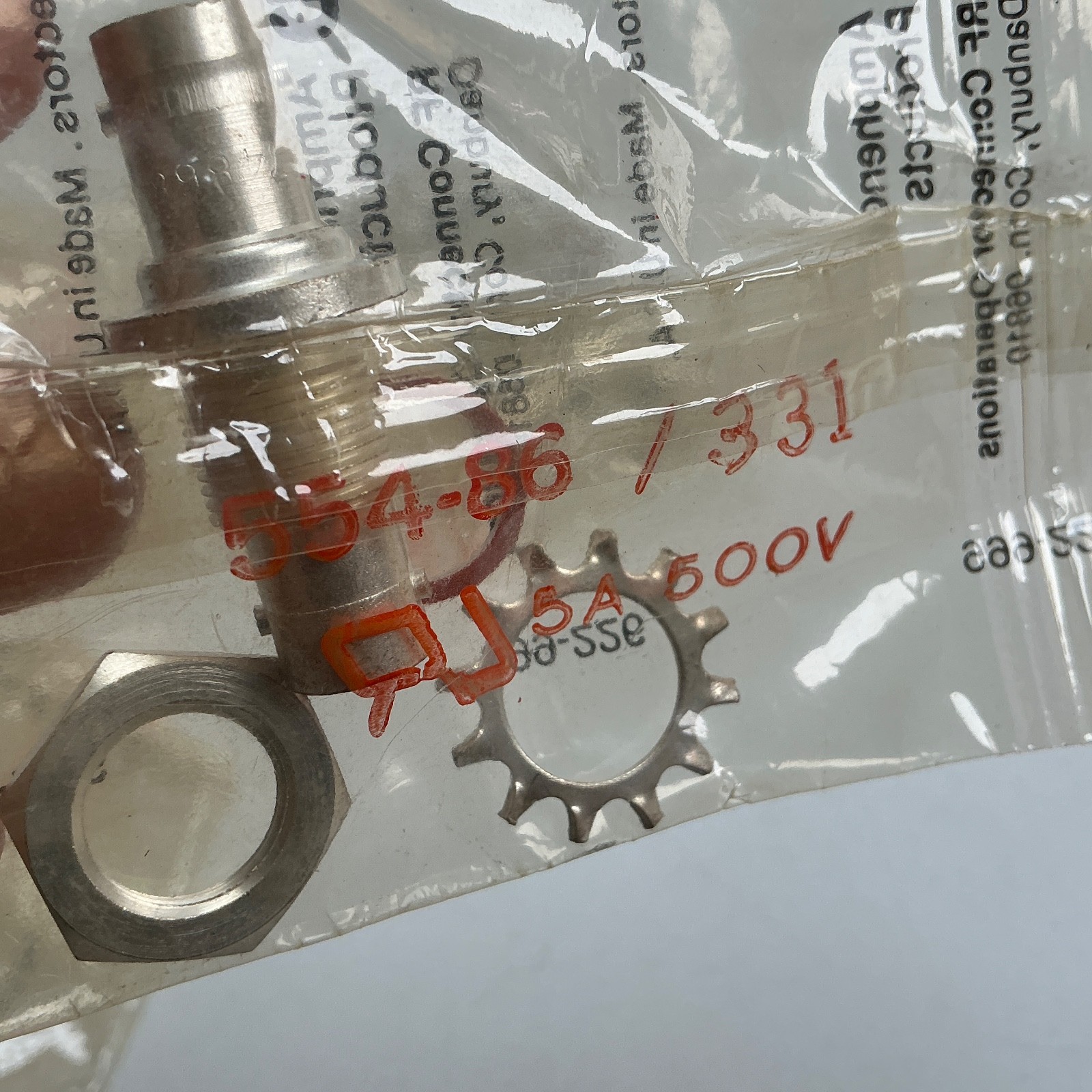 Amphenol Connector Lot of 4 554-86/331 New Sealed