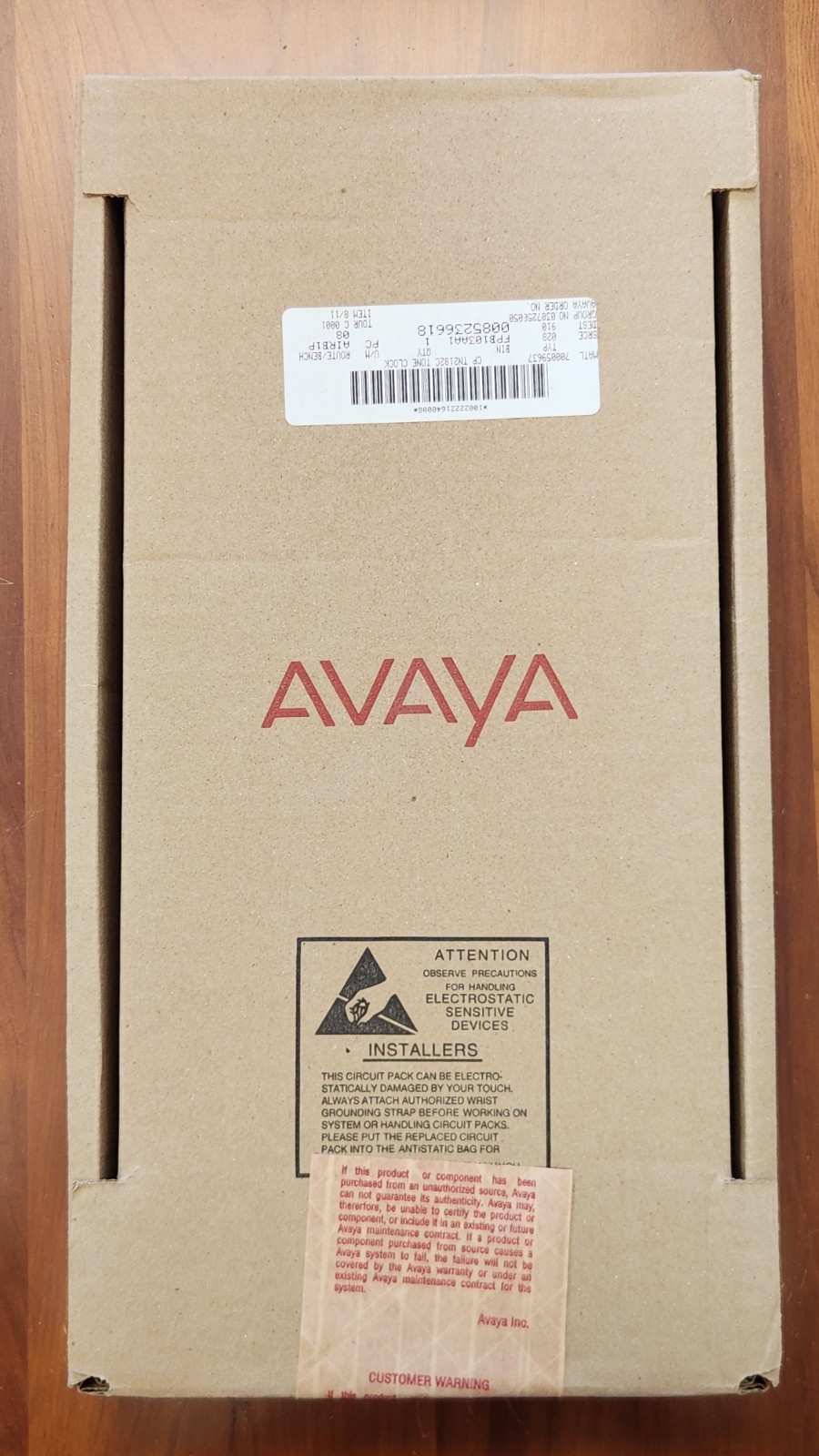 Avaya Tone Clock – New, Sealed in Box – TN2182C