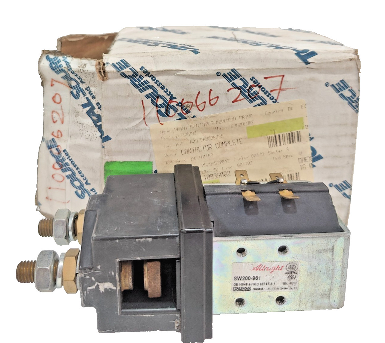 *NEW IN BOX* Albright SW200-96 Type Heavy Duty Contactor Solenoid 48 Volts