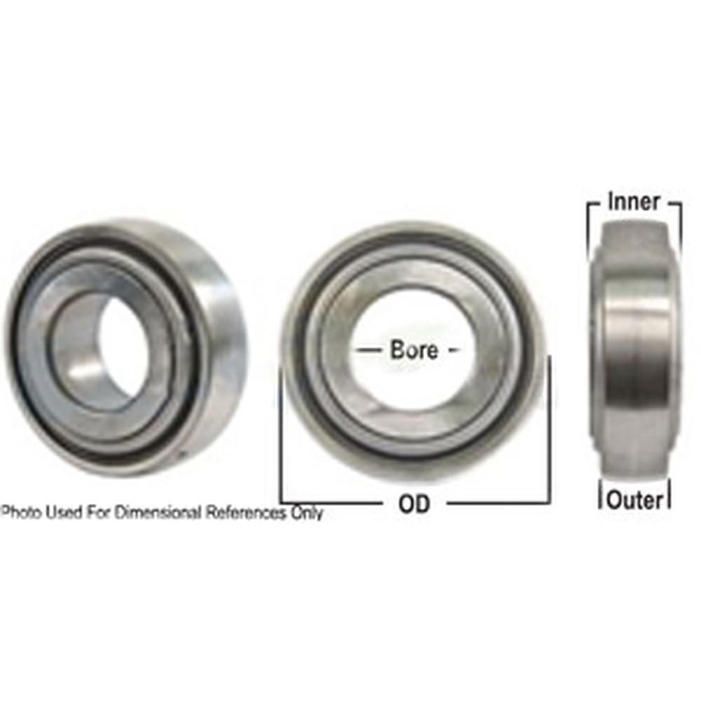 A-W210PPB5-P-AI Disc Bearing; Spherical, Round Bore, Pre-Lube