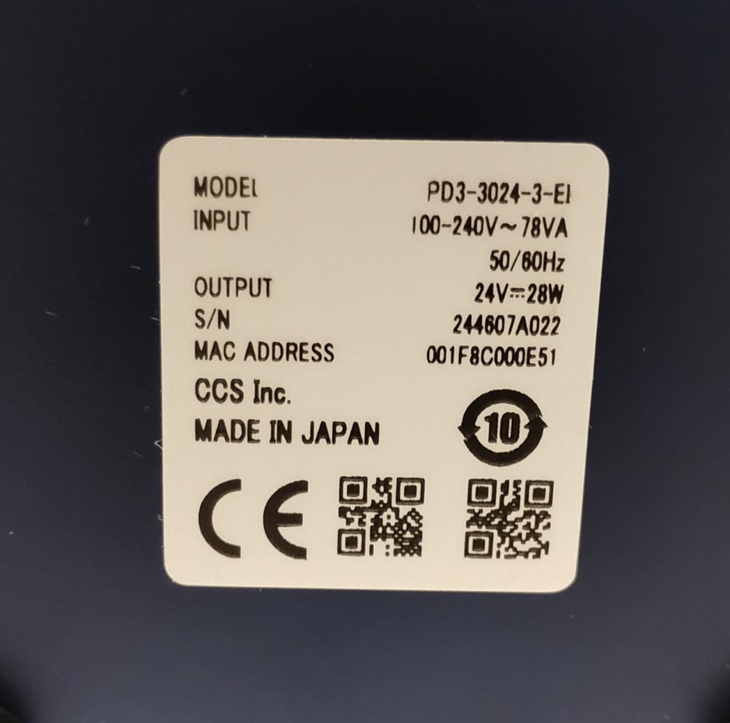 CCS PD3-3024-3-EI Digital Control Unit | 24V 28W