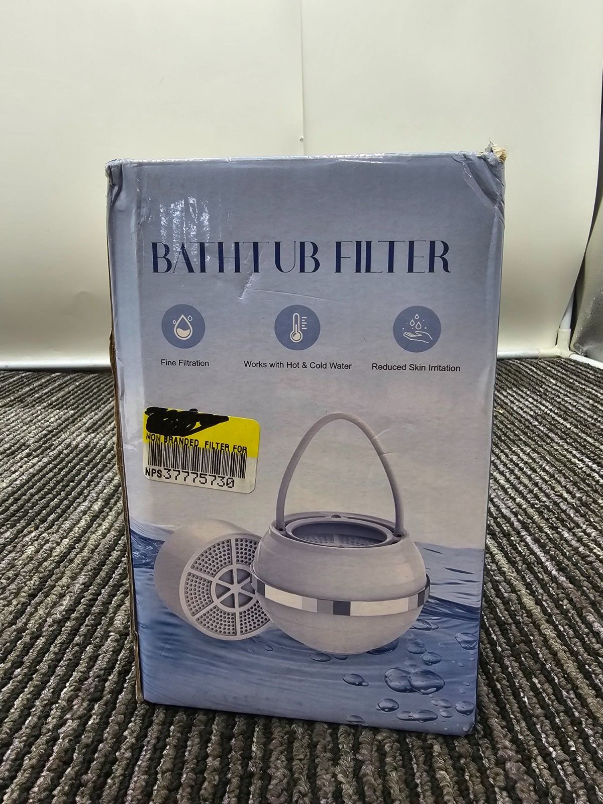 Blissful Rejuvenation Bath Filter 30-60PSI Pressure Range 2-3gpm at 60psi Flow