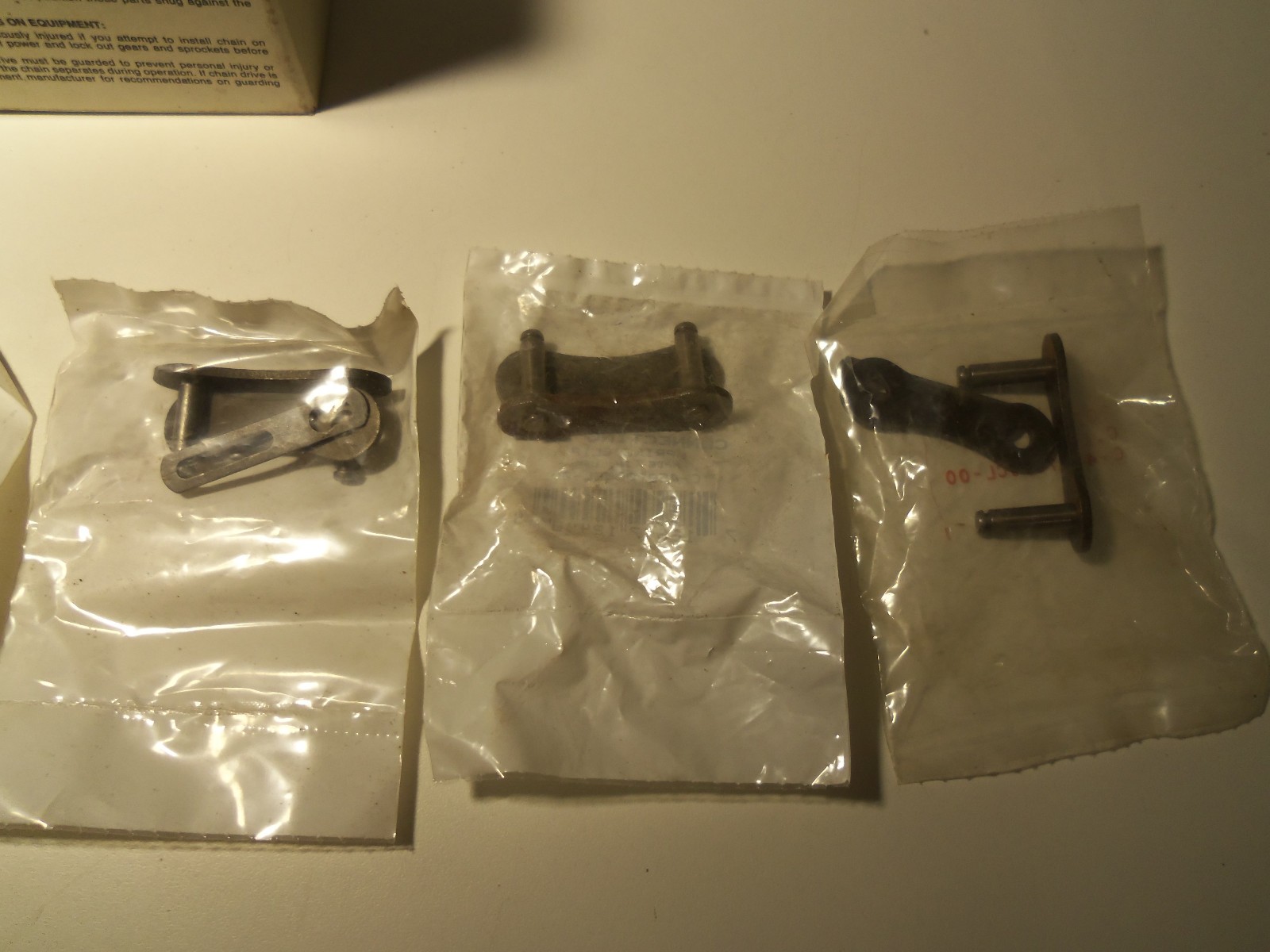 LOT OF 5 NEW DIAMOND C-4587050CL-00-P SPRING CLIP CONNECTING LINK NO. 2050