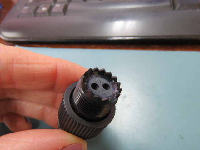 SPACECRAFT JF9816PMA10SL-4S Qty of 1 per Lot 2 position connector with pins