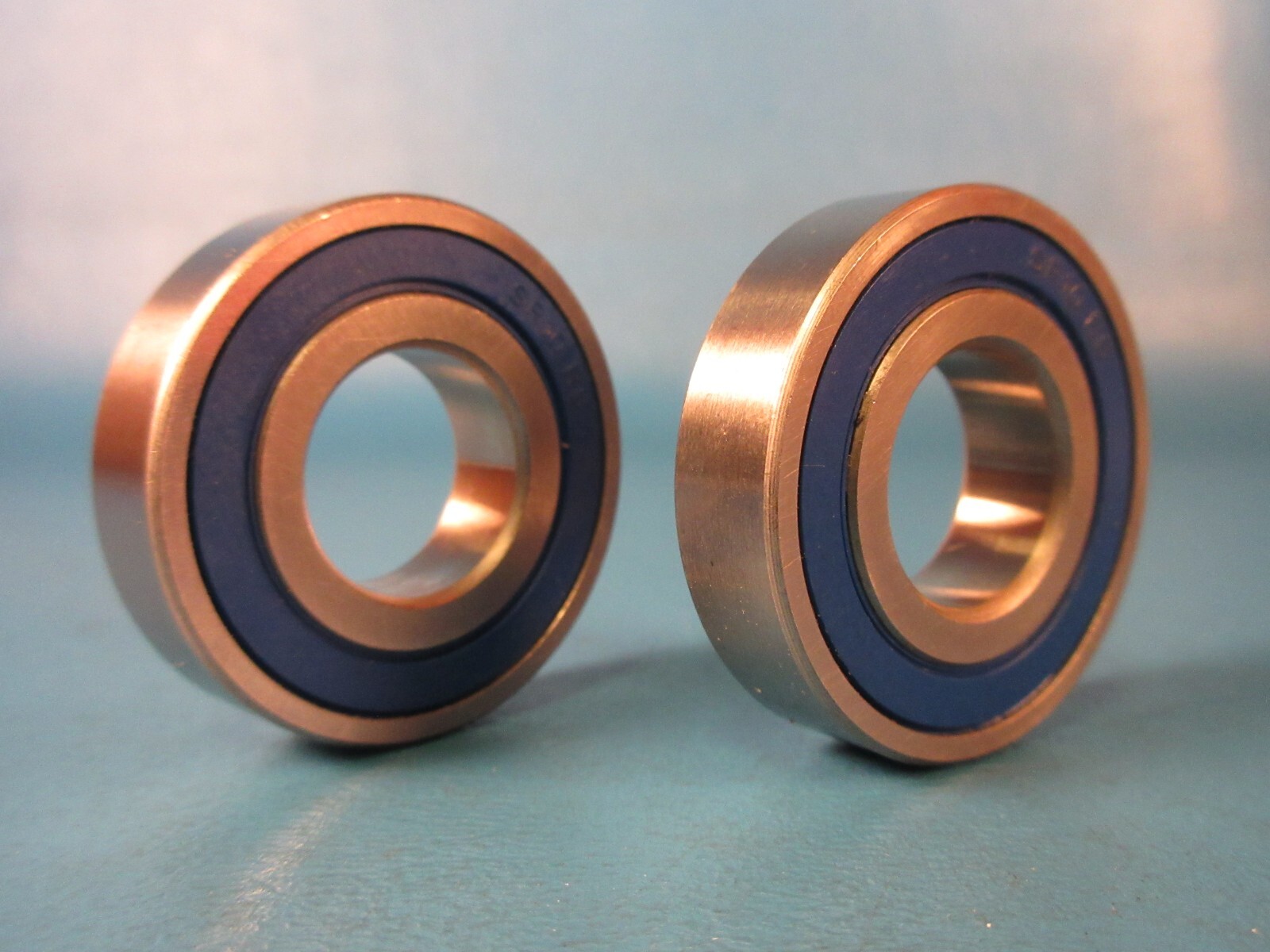 LOT OF 2 IDC SSR10 2RS, Single Row Stainless Steel Ball Bearing