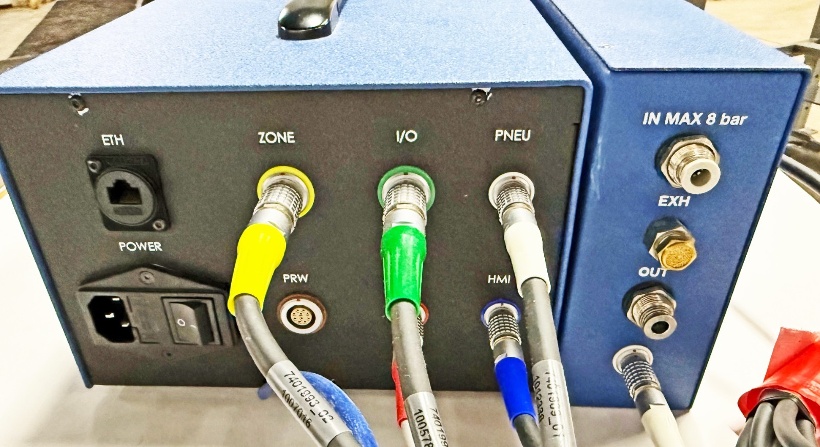Nordson EFD Unity Touch S Controller, Display w/ Pneumatics & IC30 Dispense Head