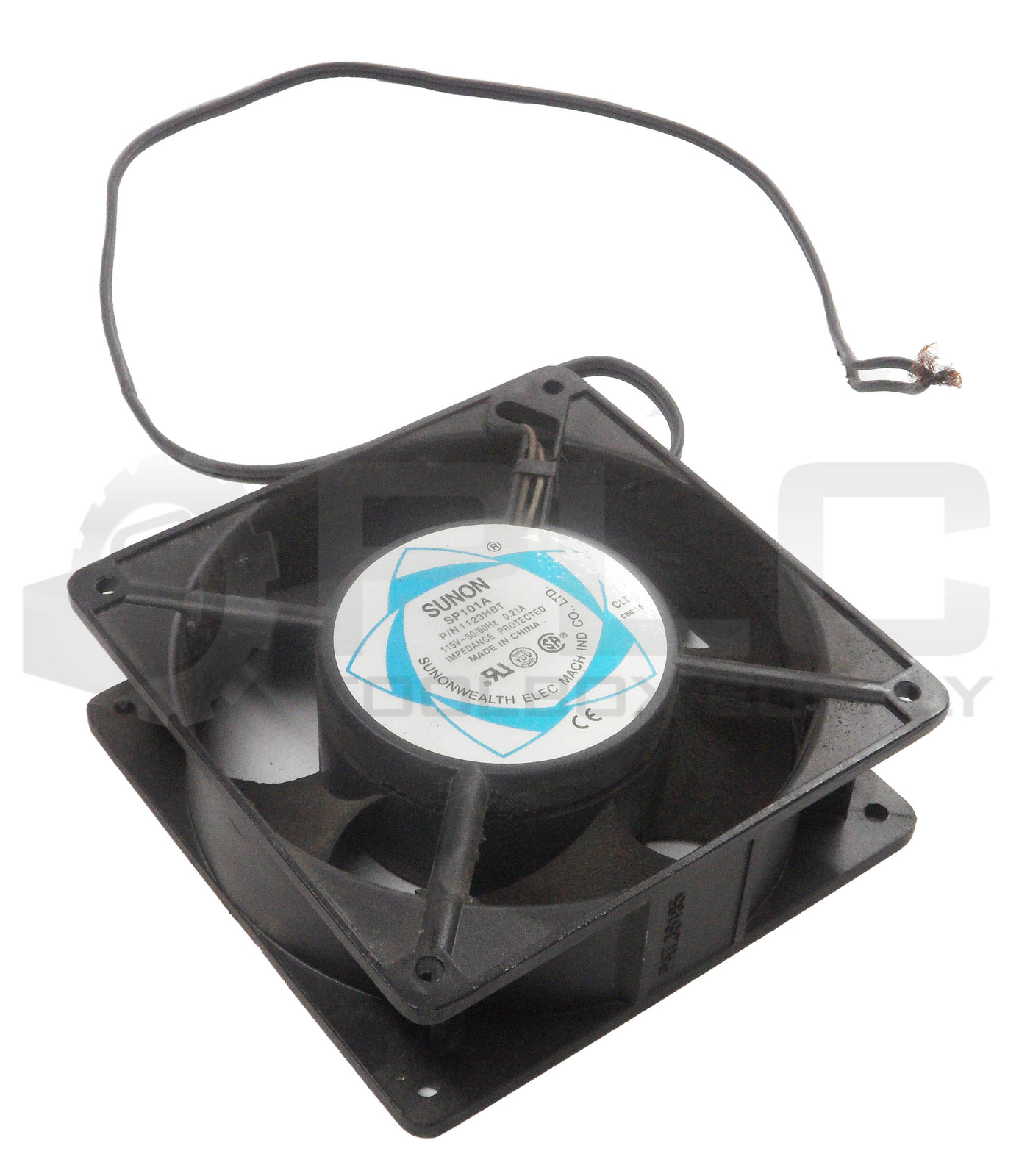 LOT OF 2 SUNON 1123HBT ELECTRIC FAN 115V 50/60HZ 0.21A IMPEDANCE PROTECTED