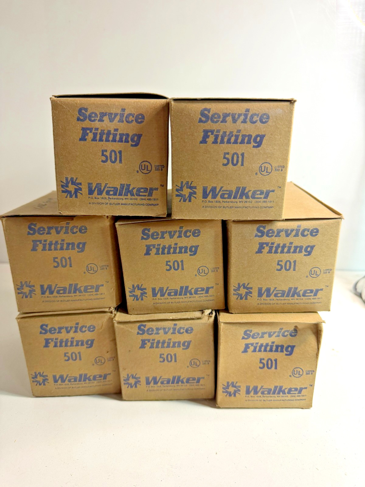 WALKER/WIREMOLD 501 ALUMINUM SERVICE FITTING WALKERDUCT. QTY X 1