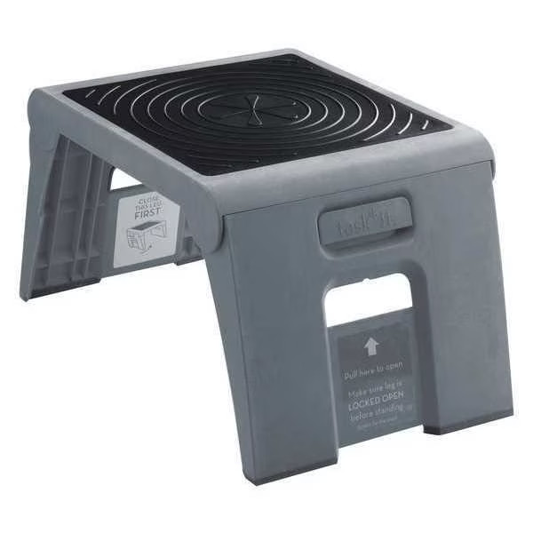 Cramer 50051PK000082 Folding Step, 1 Steps, 300 lb Load Capacity, 9 1/