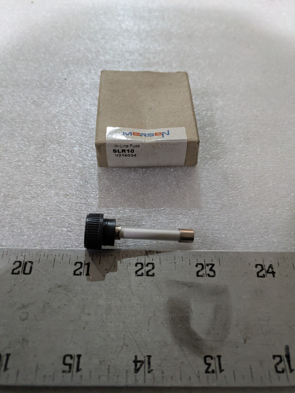 Mersen SLR10 In-Line Lighting Fuse 10A 300V Pack of 5 Industrial Electrical OEM