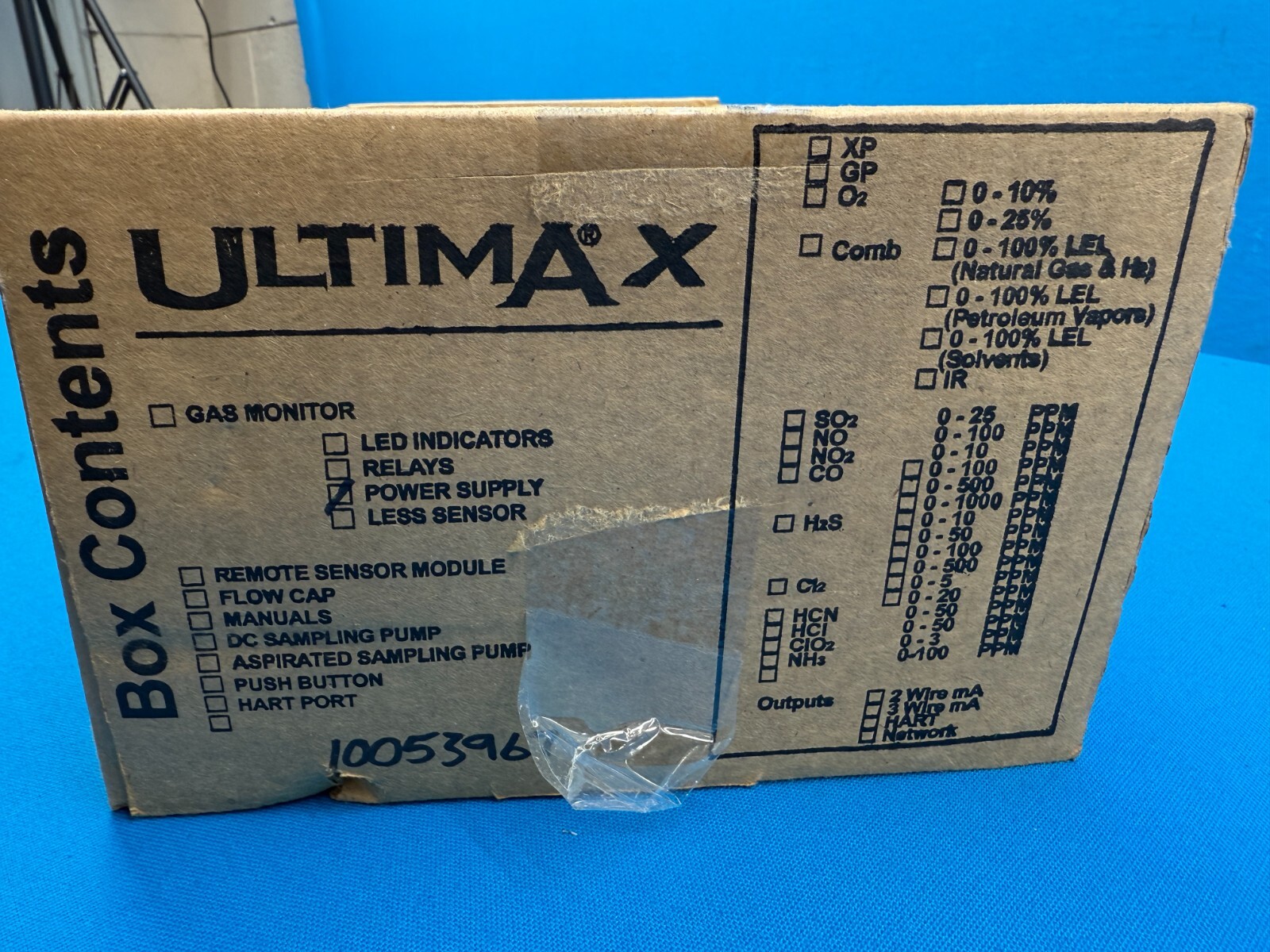 MSA 10053967 Ultima XE 110/240VAC 50/60Hz Gas Monitor Power Supply Module