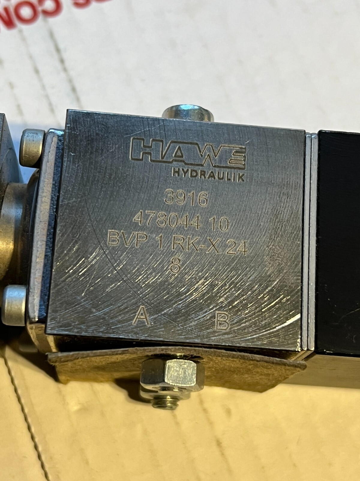 schnienle 7329820 4500328673 nos hawe 47804410 bvp1rk-x24