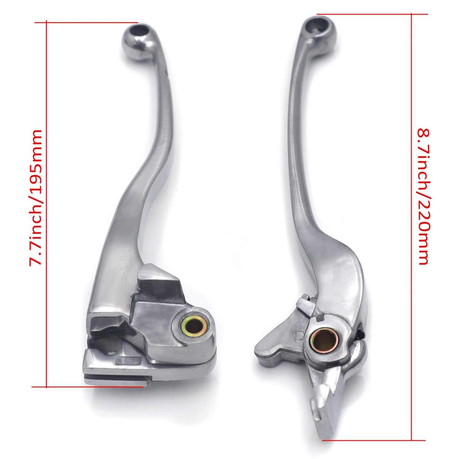 Silver Motorcycle Brake Clutch Levers CNC For Kawasaki Ninja 650 Z650 Z900 ABS