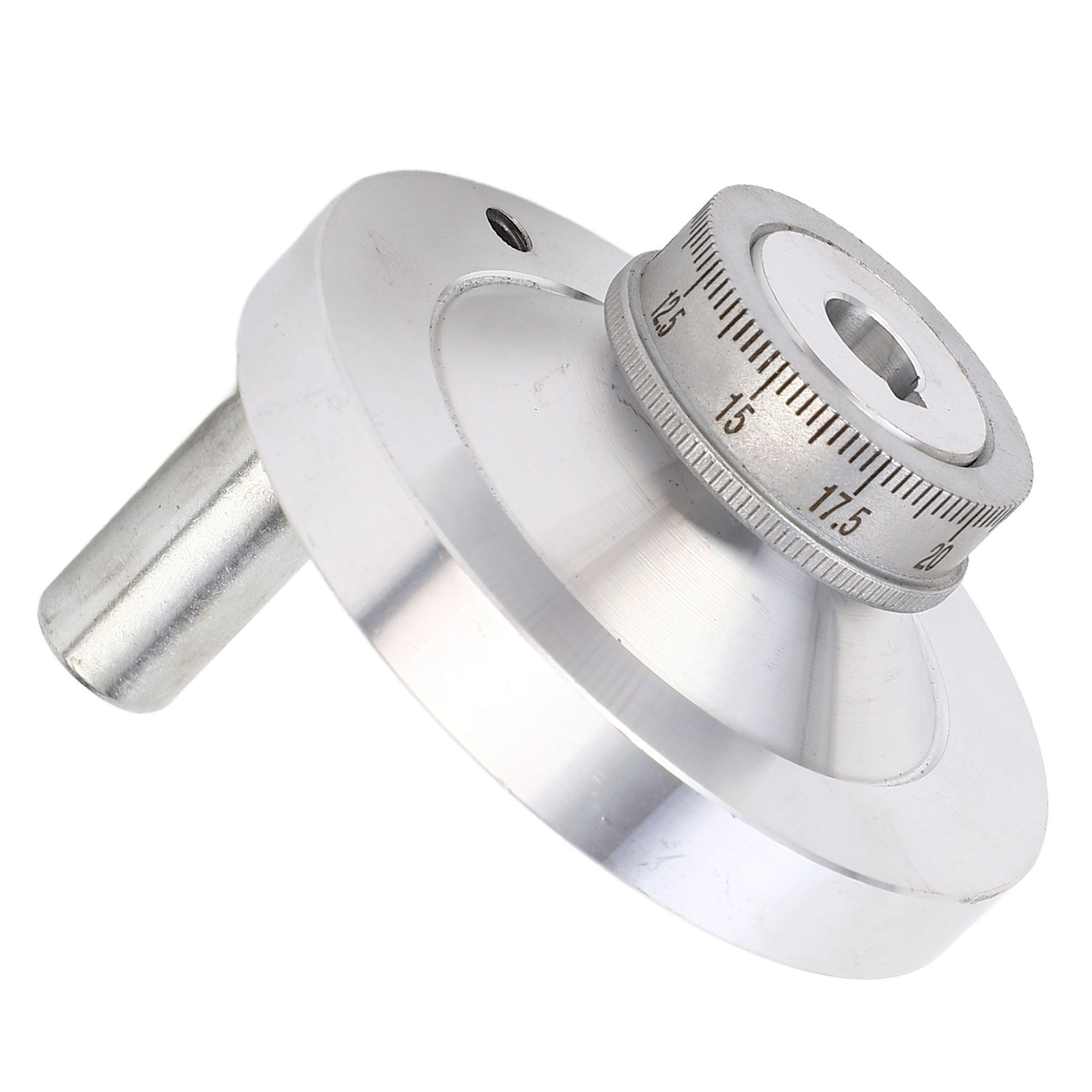 Lathe Handwheel 80mm Aluminum Alloy Hand Wheel With Crank Handle For 7×12 7×14