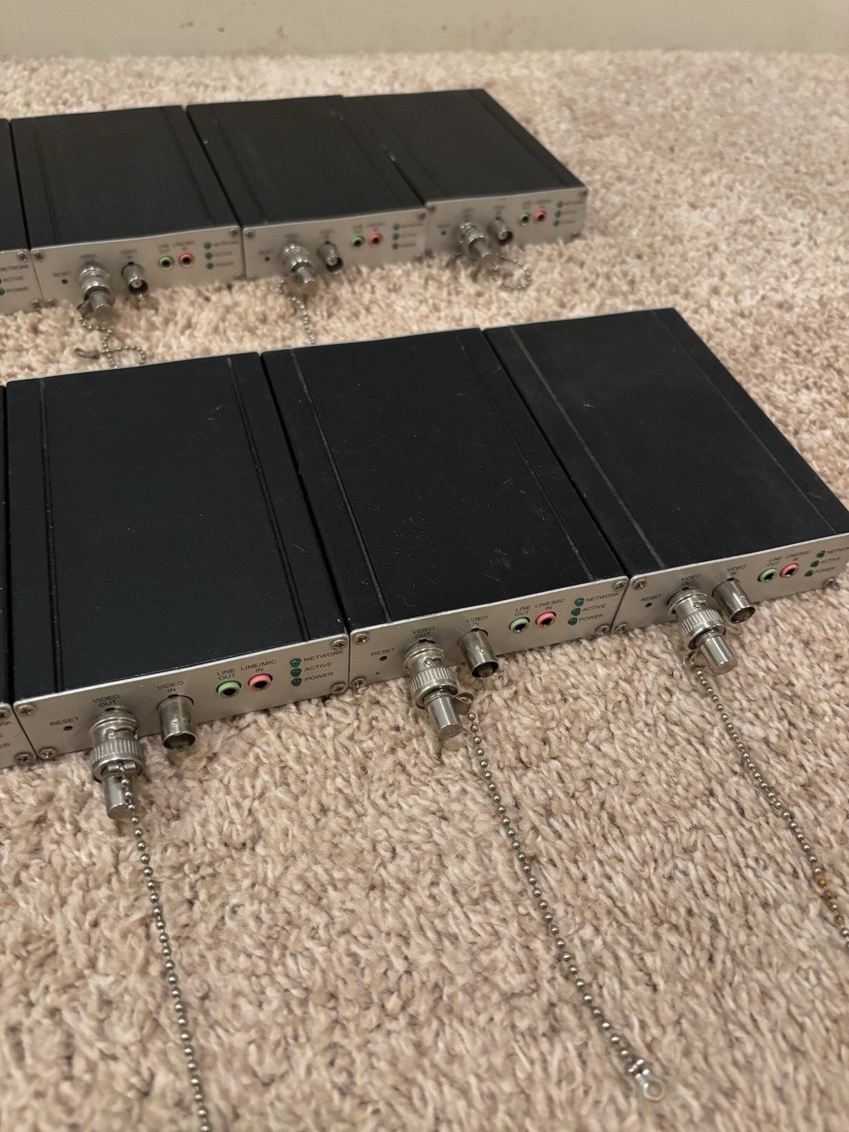 Used Sensormatic Video Encoder for ADT Pulse System Model: NV412A-ADT *Lot Of 8*
