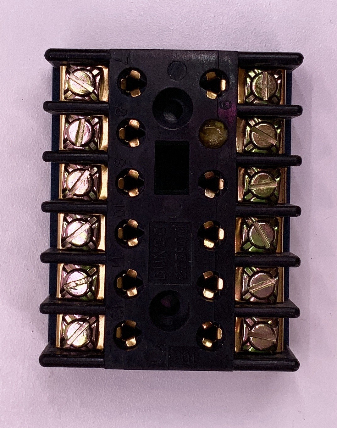 Struthers Dunn CX 3673 / CX3673 Dunco Socket Terminal Block : NEW In Box