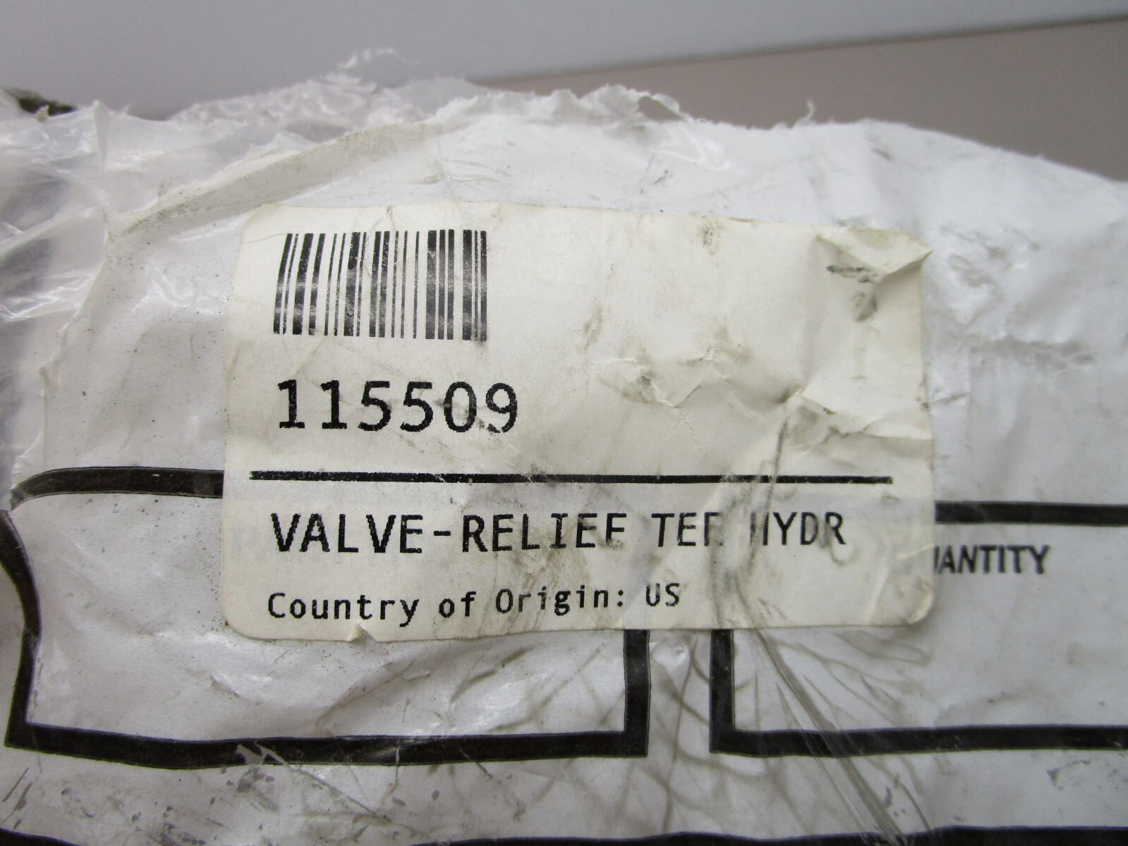 New Flyer 115509 Hydraulic Relief Valve Tee 65PSI 1″ ORB x 1-1/4″ x 1-5/8″ JIC