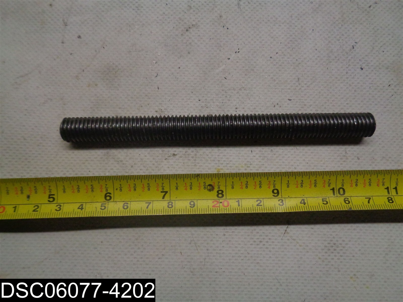 QTY=46: 1/2″ -13 Thread 6″ Long Fully Threaded Rods
