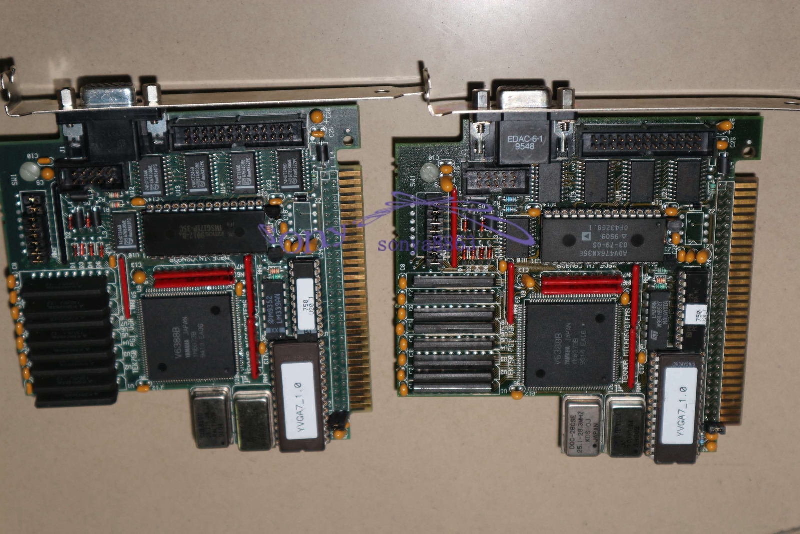 USED 1PC TEKNOR TEK-750 T750B-1A industrial motherboard