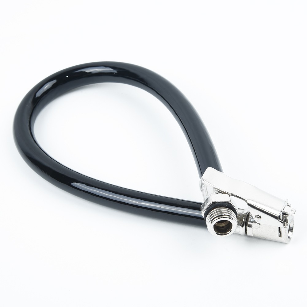 Car Truck Air Tire Pressure Meter Inflator Auto Automobile Flexible Rubber Hose