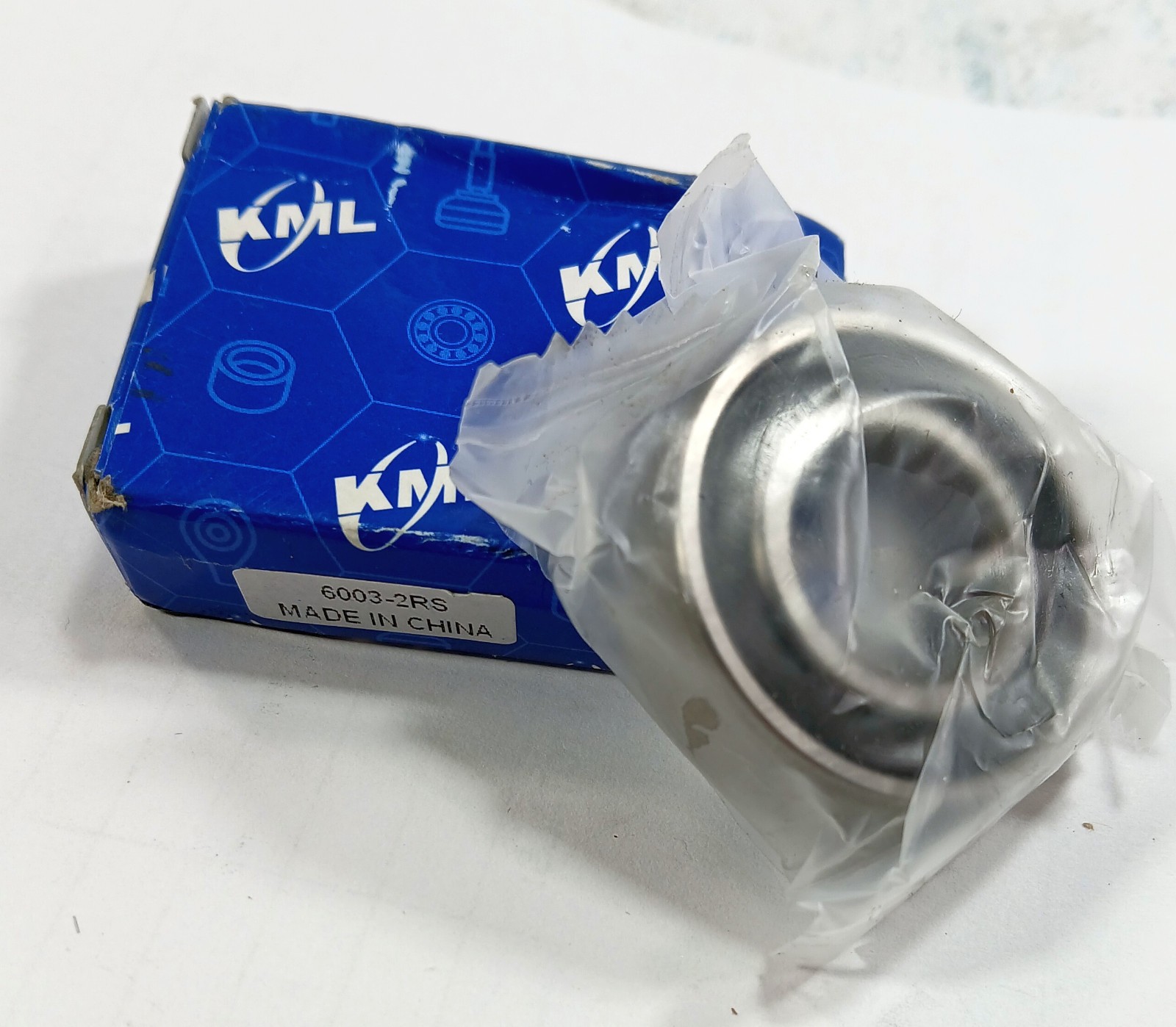 1 NEW KML 6003-2RS RADIAL DEEP GROOVE BALL BEARING NIB ***MAKE OFFER***