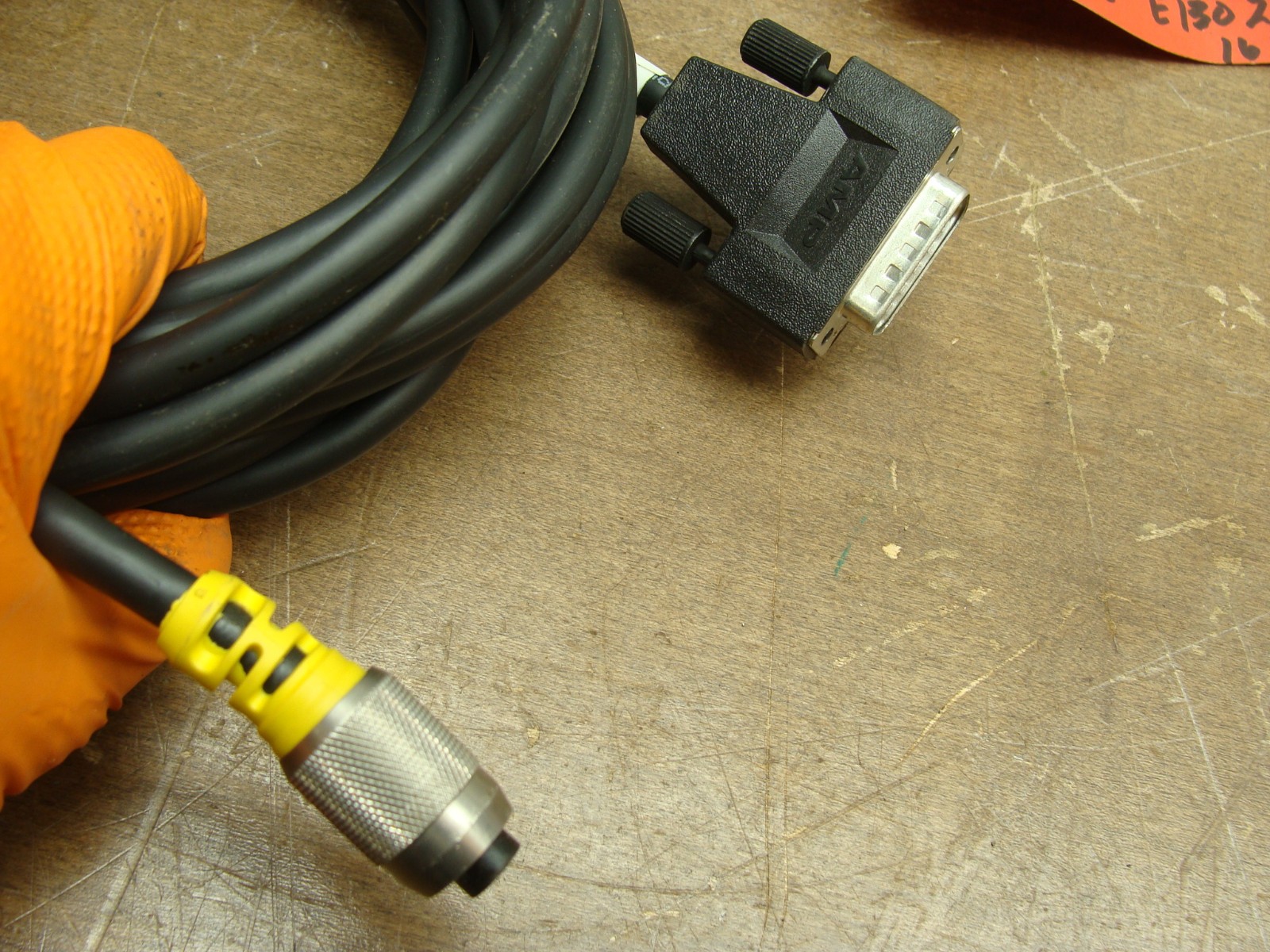 LEONI HIGH SPEED HIGH FLEX ROBOTIC INDUSTRIAL ETHERNET CABLE CAT 5E E130266 16FT
