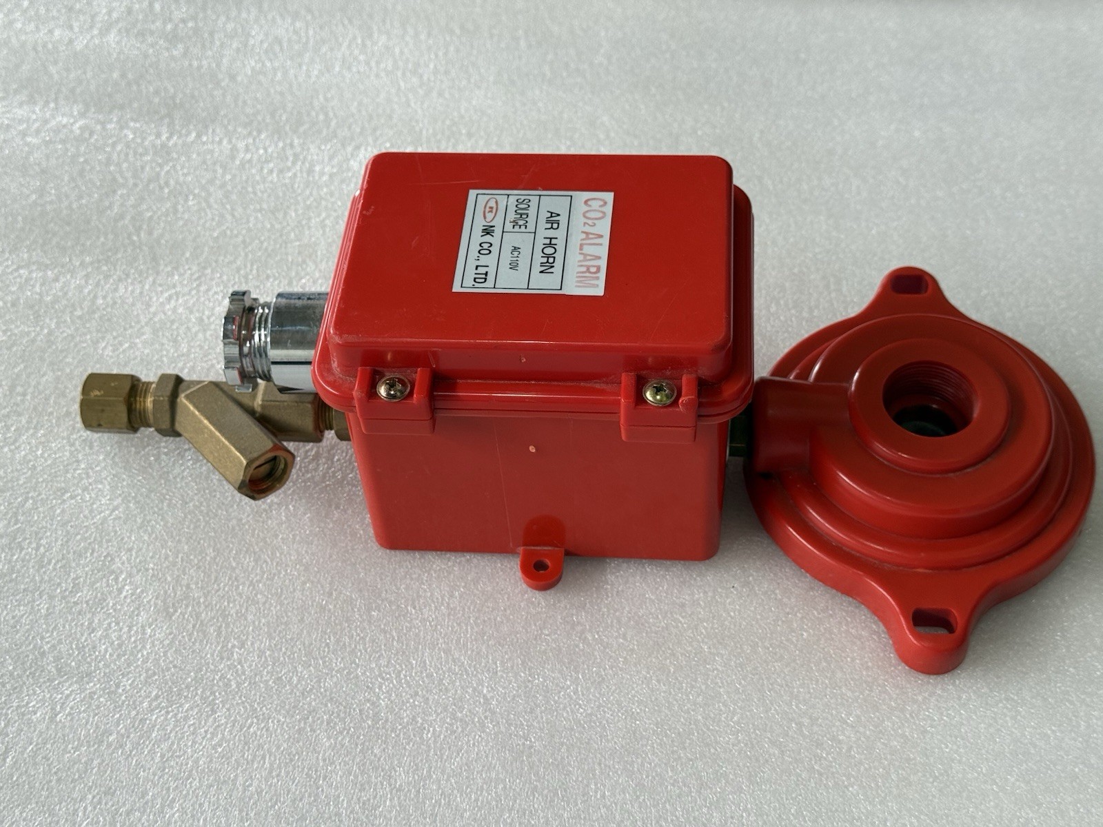 🔥 NK CO LTD AC110V CO2 Alarm Air Horn | Industrial Gas Detector Sounder |