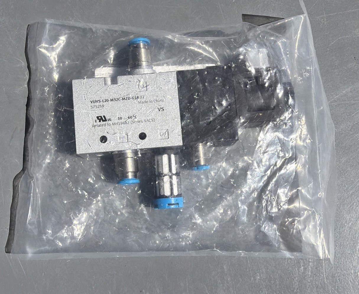 Festo VUVS-L20-M32C-MD-G18-F7 Solenoid Valve VUVS-L20-M32C-MZS-Q6-U3-F7-1C1