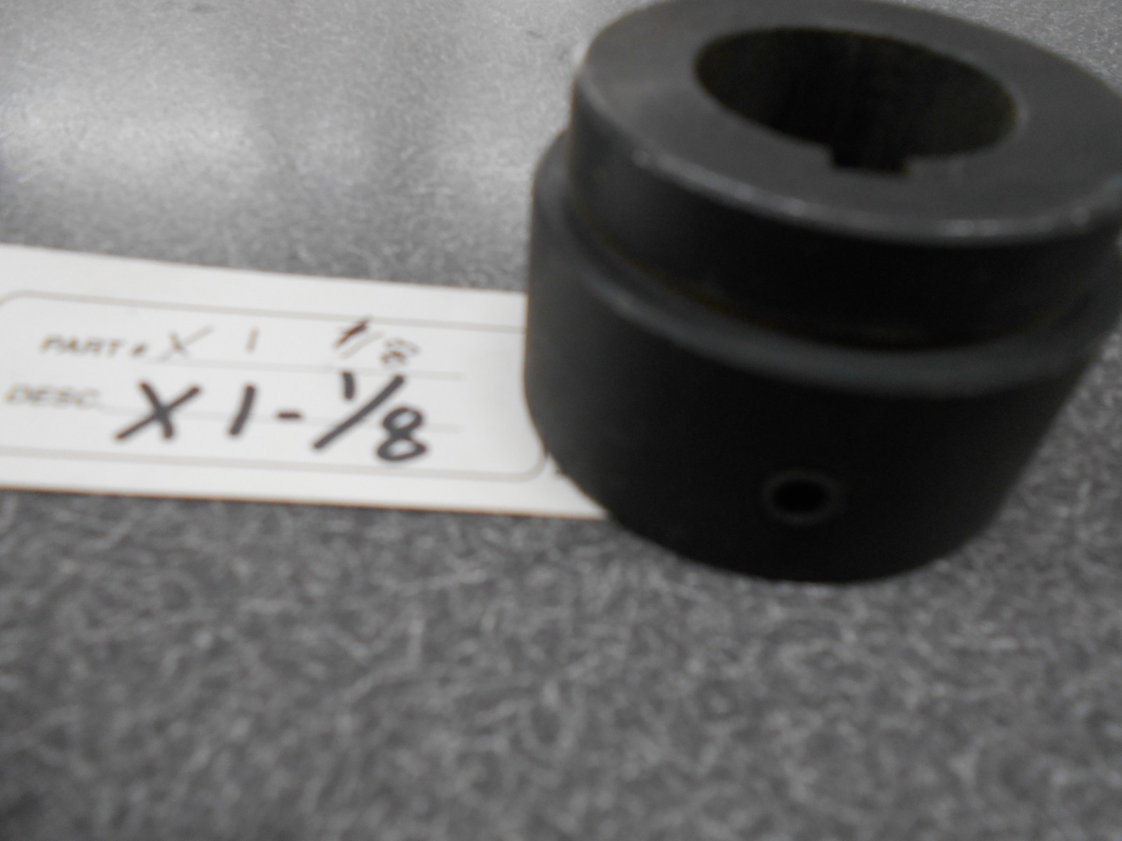 Weld-On Hub, Series X 1-1/8. Round Bore. Burns/Tisco. NOS! X1-1/8