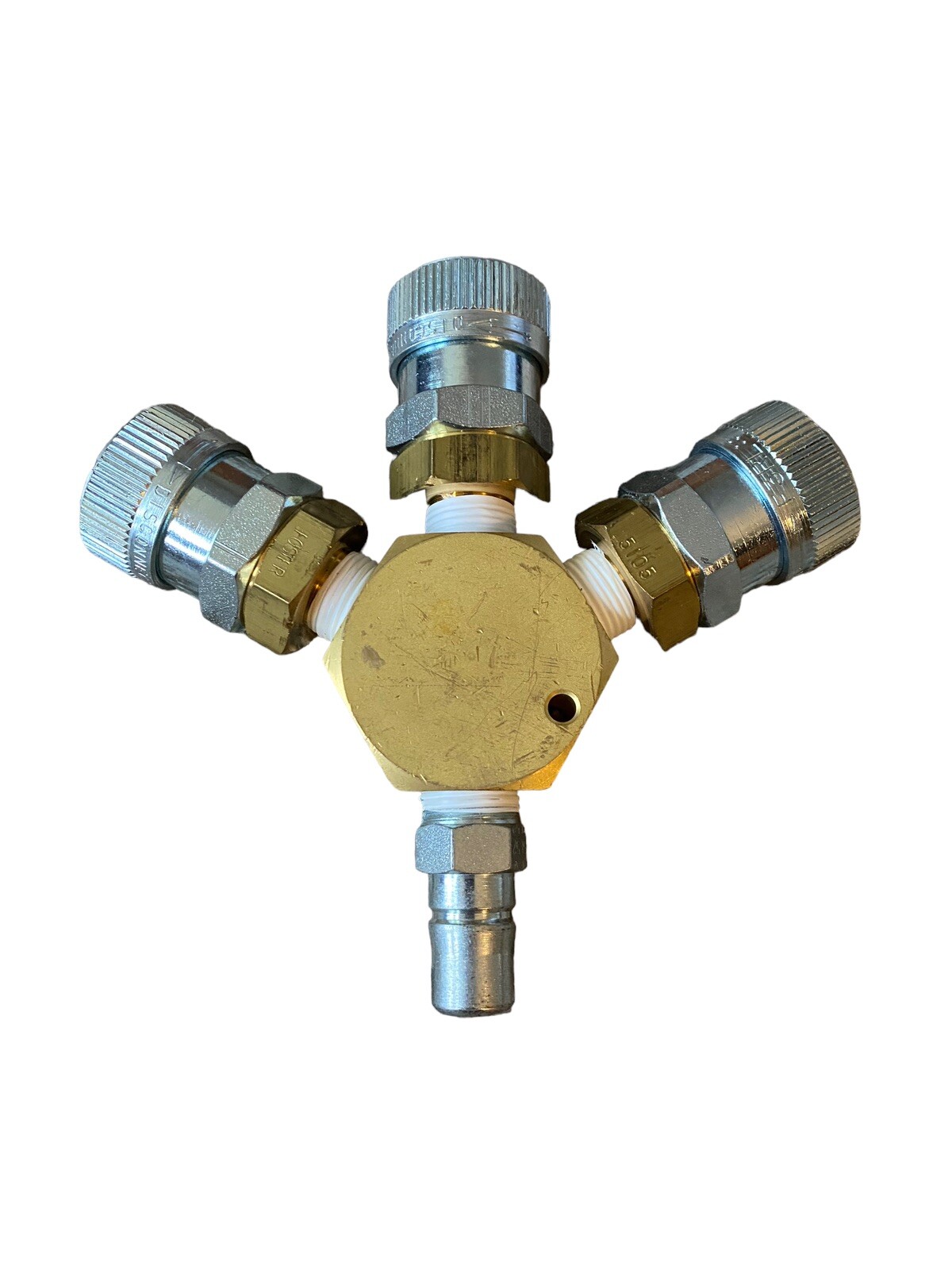 Foster 3L52 & Foster 5105 3 way attachment on Round Manifold Kit