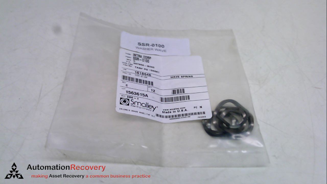 INTRA SSR-0100 WASHER WAVE, LOAD: 18 LBS,, NEW #237999
