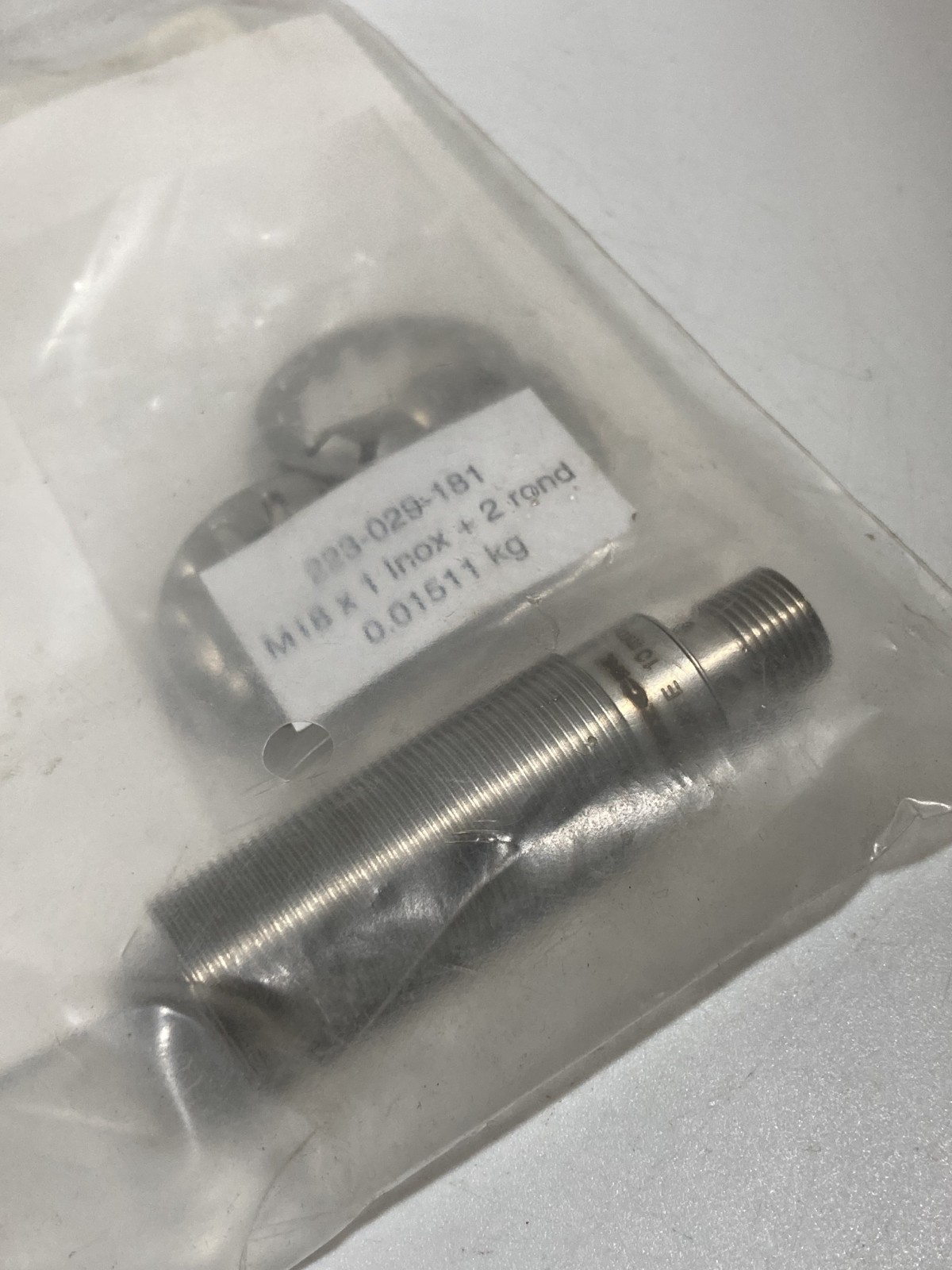 TURCK BI10-EG18FM-AP6X-H1141 INDUCTIVE SENSOR 10-30VDC 200MA SN 10MM PNP NO NIB